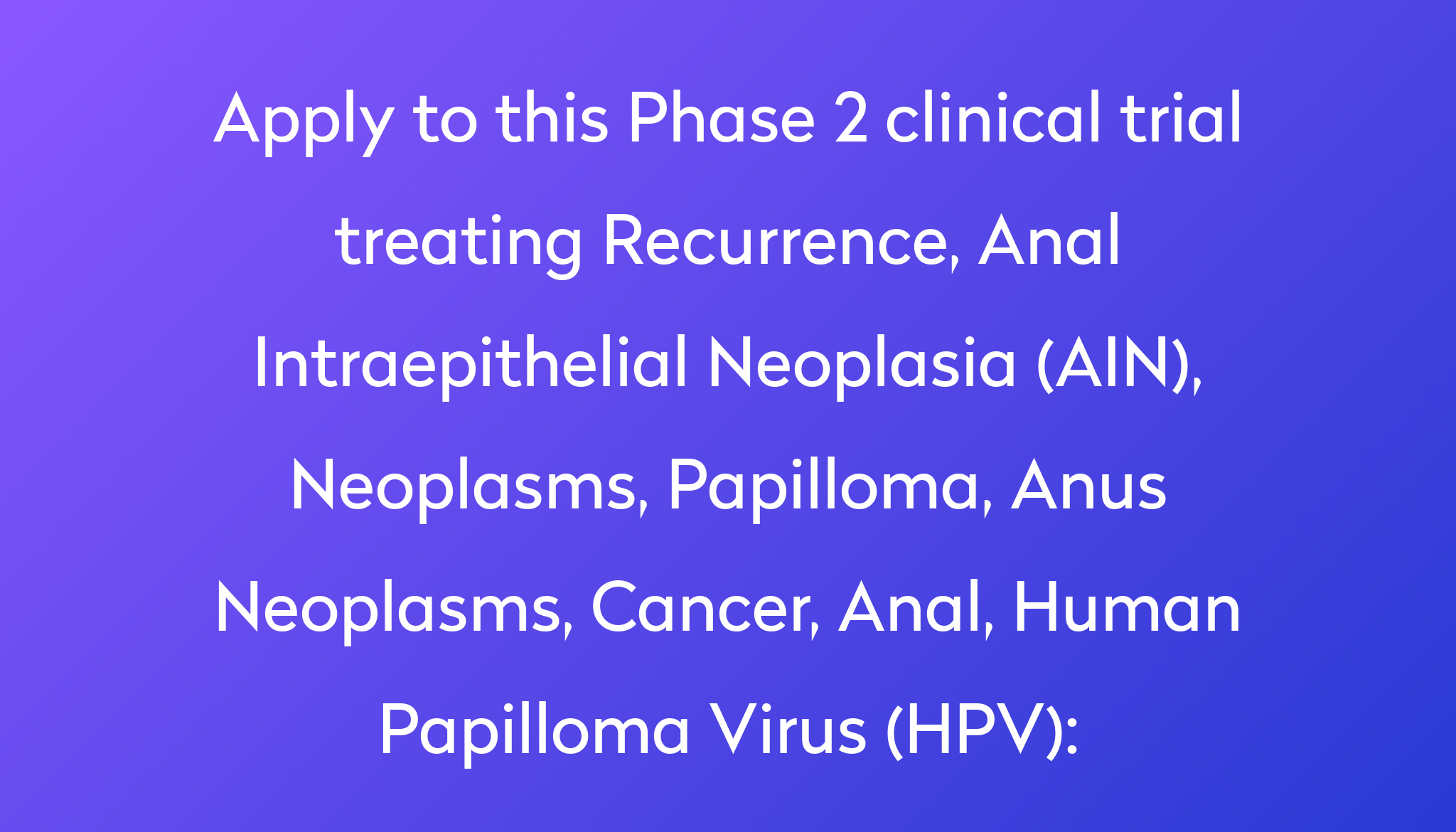 papilloma vírus neoplasia